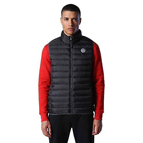 NORTH SAILS - Men's padded sleeveless down jacket with logo - Size XL