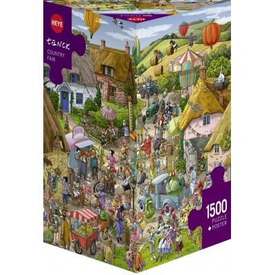 Heye Country Fair 1500 Teile Puzzle Heye-29994 2