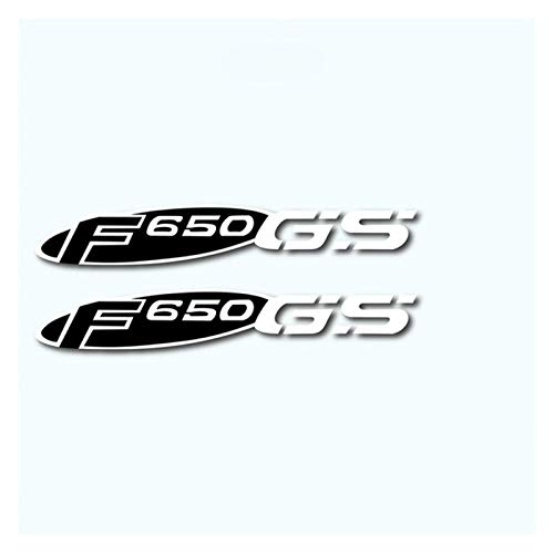 LIJSMZ Motorrad Reflektierende wasserdichte Aufkleber Notebook Aufkleber Passend for BMW F650GS F650 GS F 650 GS (Color : Reflective Silver)