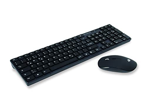 Conceptronic ORAZIO01DE Kabellose Tastatur- und Maus-Kombination, Tastaturlayout deutsch