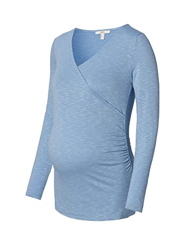 Langarmshirt Umstandslangarmshirts blau Gr. 44 Damen Erwachsene