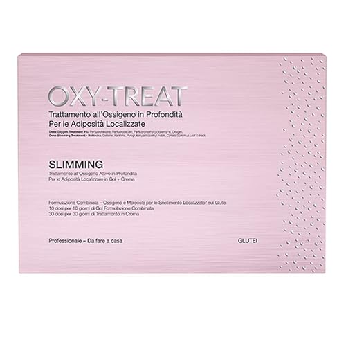 Oxy-Treat Slimming, professionelle Behandlung von lokalisierten Fettablagerungen Glutei Gel und Creme 200 ml
