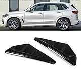 Shark Gill Side Fender Vent 3d Aufkleber, FüR Bmw X Series X5 G05 X5m F95 2019 2020 2021