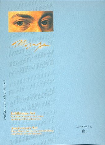 Jubiläums-Set : 3 Klavierkonzerte im Urtext mit Bonus-CD und