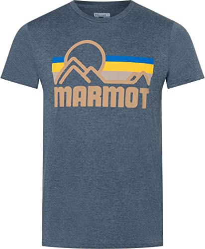 Marmot Coastal T-Shirt Navy Heather XL