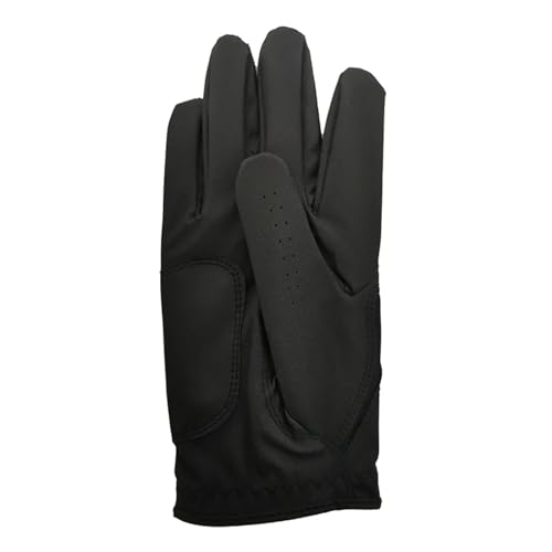 Golf-Handschuhe Golfhandschuhe Herren Golfhandschuhe Topnotte Golfhandschuh Komfortable atmungsaktive verschleißfeste Golfhandschuhe (Color : 1PC Black Right, Size : 26)