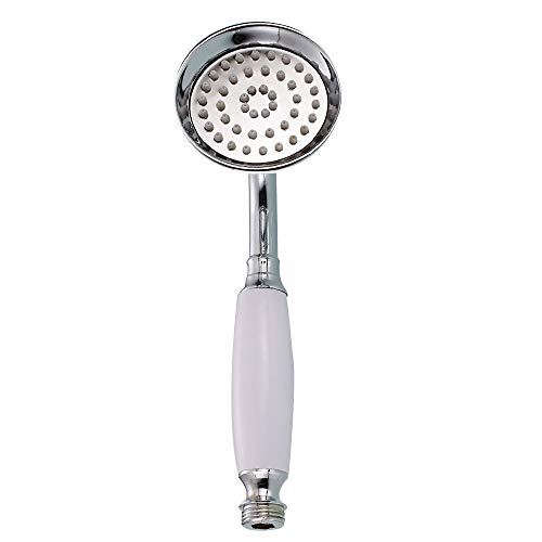 Hochdruck-Duschkopf aus Messing mit Keramikgriff, ABS-Kunststoff, wassersparender Duschkopf, Badezimmerfilter, Regenspray-Dusche