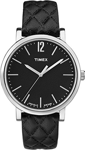 Timex Originals 1225E5 schwarz Zifferblatt und Gurt tw2p71100