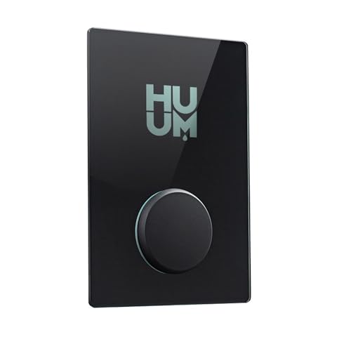 HUUM UKU WiFi Glass 4.1 Saunasteuerung bis 18 kW mit App-Steuerung Saunabedienfeld Glass Black