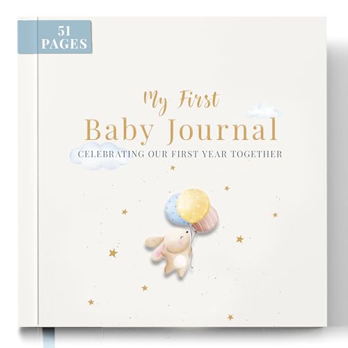 Tiny Trees® Tagebuch zum Eintragen - Baby Buch ab Schwangerschaftch – Tagebuch für werdende Eltern | Baby-Meilensteinbuch mit Stammbaum, monatlichen Geburtstagen und mehr (Englisch)