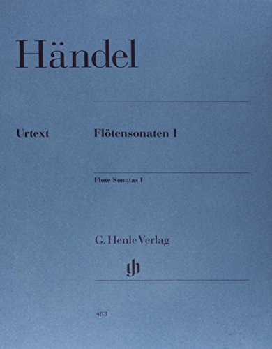 HAENDEL - Sonatas (6) Vol.1º: (nº 1 a 3) para Flauta y Piano (Urtext)