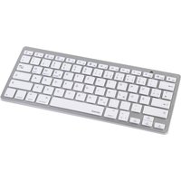 Hama Bluetooth-Tastatur KEY4ALL X510 Silber/Weiß