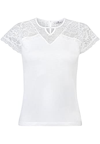 Stockerpoint Damen Shirt Fernanda Bluse, Weiß, XL EU