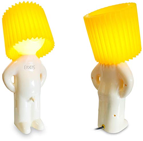 Eaxus® Witzige LED Nachttischlampe - Beleuchtetes Männchen mit Schniedel-Schalter