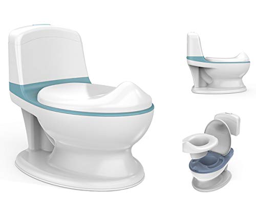 Babify My First Toilet für Babys und Kinder – mit interaktivem Druckknopf