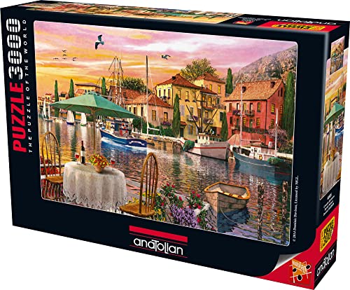 Anatolian/Perre Group ANA.4905 - Puzzle - Sunset Harbour, 3000-Teilig