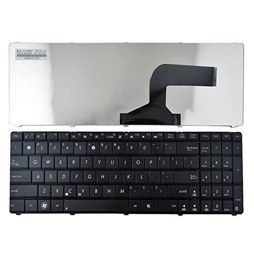 Laptop-Tastatur US-Layout für ASUS K52JE K52JR K52JU K52JV K52N R503U A52J A53E K53E A53S Schwarz
