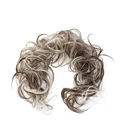 Perückenkopfschmuck for Damen, Raupe, Haarband, langes lockiges Haarteil, Verlängerungen (Color : 10, Size : 31 inch)