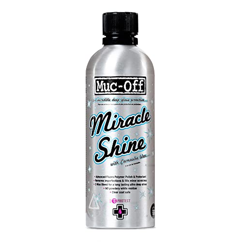 Muc-off Putz Reinigungsmittel Bike Wash Fahrradpolitur Miracle Shine, Mehrfarbig, 500 ml, 947