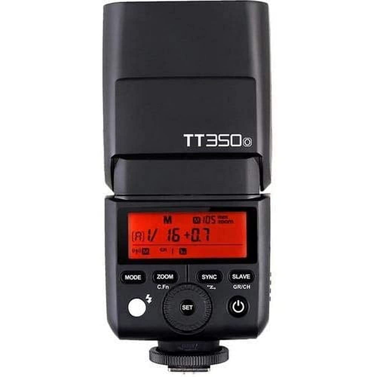 GODOX Blitzgerät TT350O Systemblitzgerät für Olympus/Panasonic Kameras schwarz