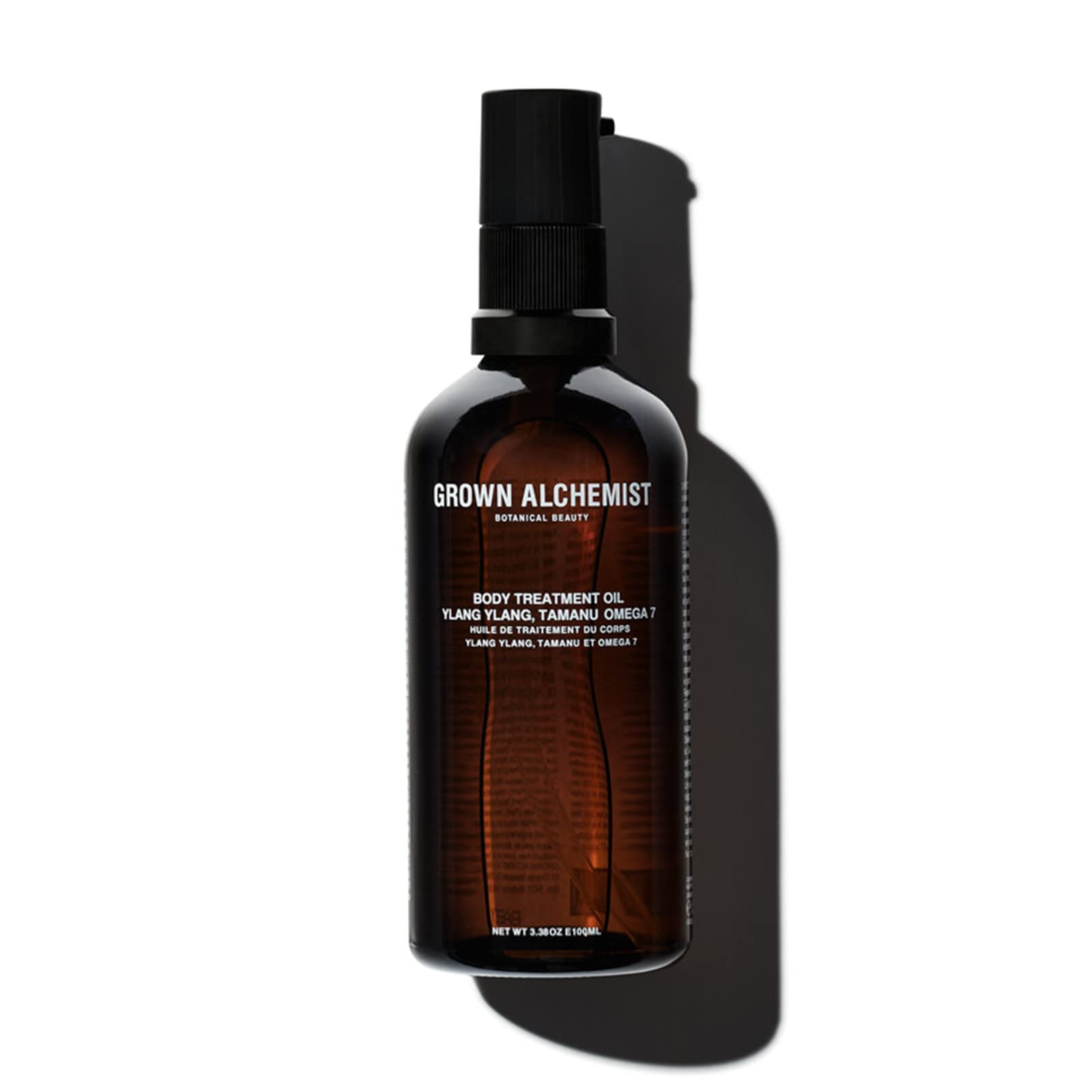 Grown Alchemist Body Treatment Oil: Ylang Ylang, Tamanu, Omega 7 - Absorbierendes Körperöl für eine geschmeidige und glatte Haut - Hagebuttenöl erhöht die Elastizität der Haut - 100mL