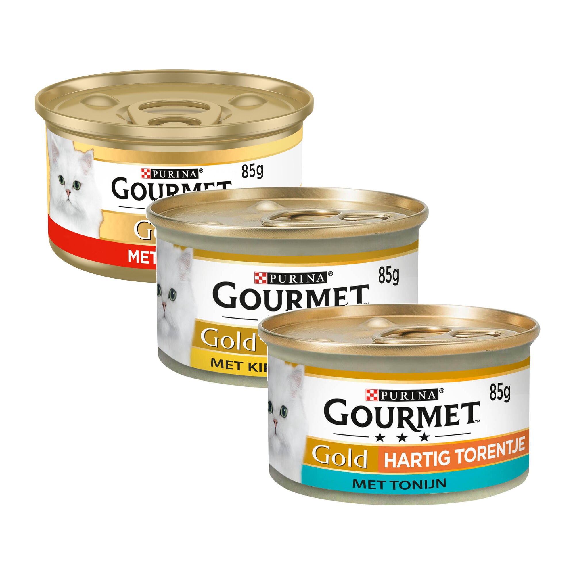 Gourmet Gold Hearty Turret - Rindfleisch - 48 x 85 g