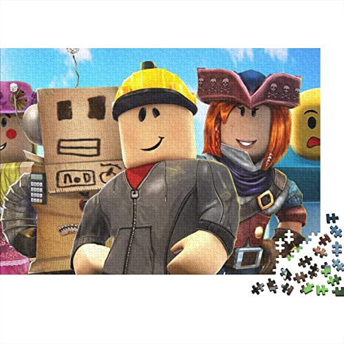 Roblox 1000 Teile Puzzles,holzpuzzle Puzzles Spiel,Entspannung Puzzle Spiele,mentale Übung Puzzle,Game Für Jugendliche Und Erwachsene Geschenke 1000pcs (75x50cm)