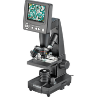 BRESSER 5201000 - Digitales Mikroskop, 50 - 500 x, mit LCD Display und USB