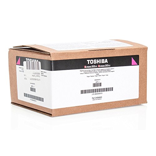 Original Toshiba 6B000000751 / T-305PM-R, Premium Drucker-Kartusche, Magenta, 3000 Seiten