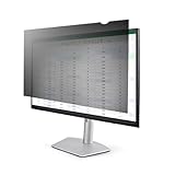 StarTech.com Monitor Privacy Screen for 20" PC Display - Computer Screen Security Filter - Blue Light Reducing Screen Protector Film - 16:9 Widescreen - Matte/Glossy - +/-30 Deg. (PRIVACY-SCREEN-20M)