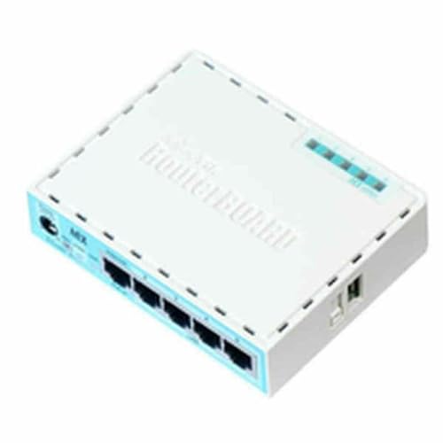 Mikrotik RB750GR3 - Kabelrouter (Gigabit Ethernet, 10/100/1000Base-T(X), 10,100,1000 Mbit/s, MIPS64, 880 MHz, 0,16 GB)