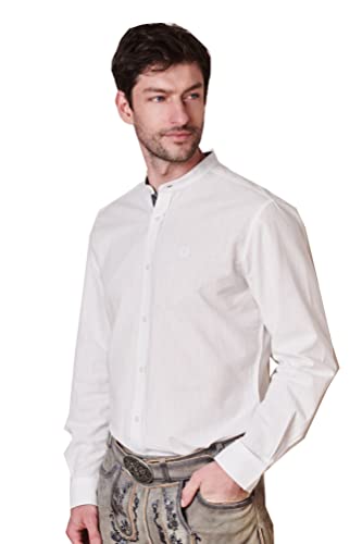 Krüger - Herren Trachtenhemd, (911762), Größe:3XL, Farbe:weiß