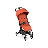 ABC Design Reisebuggy Ping 2 – Sportwagen ideal für den Urlaub – Liegeposition – kompaktes Faltmaß mit Transportsicherung – Gesamtbelastung 27 kg (carrot)