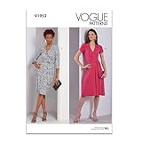 Vogue Schnittmuster-Paket für Wickelkleider, Designcode V1952, Größen 34-36-40-42