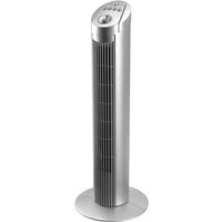 CASAYA Turmventilator, 45 W, 3 Leistungsstufen - silberfarben