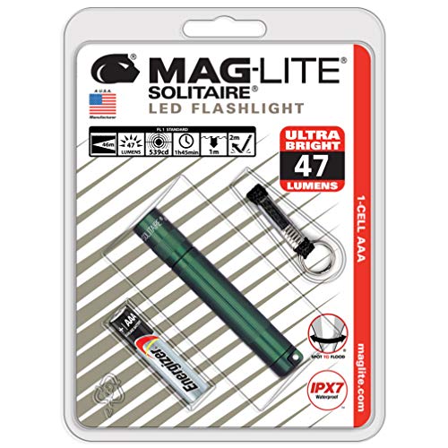 MAGLITE Solitaire LED 1AAA Mini-Taschenlampe dunkelgrün