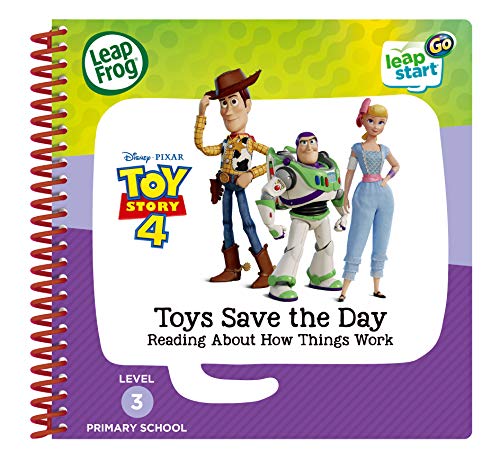 Leapfrog 465003 Toy Story 4 Aktivitätsbuch, Mehrfarbig, 18.7 x 17.8 x 1.8cm