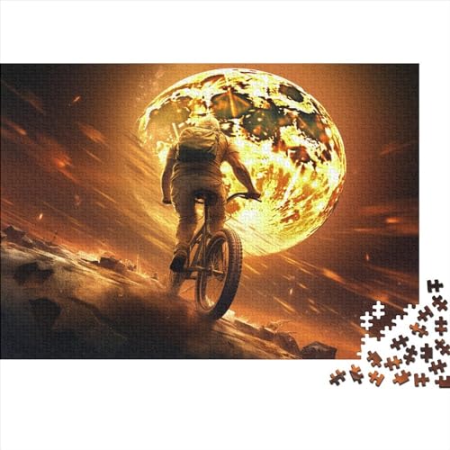 Motocross 500 Teile Puzzles Für Erwachsene Und Kinder Ab 14 Jahren, Puzzle Motiven, Impossible Puzzle 500pcs (52x38cm)