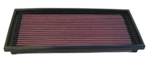 K&N 33-2014 Motorluftfilter: Hochleistung, Prämie, Abwaschbar, Ersatzfilter, Erhöhte Leistung, 1985-1989 (Corvette)