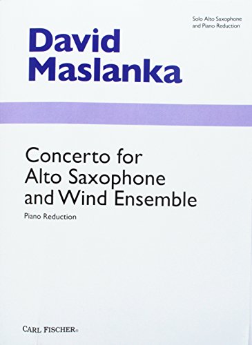 Carl Fischer Concerto for Alto Saxophon und Wind Set (Book + Sheet Music)