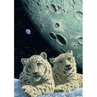 Grafika Schim Schimmel - Lair of the Snow Leopard 2000 Teile Puzzle Grafika-T-00420
