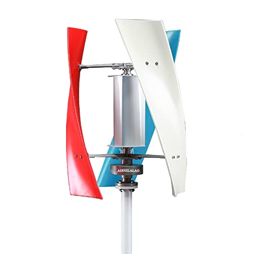 AISINILALAO 10000W-Windturbinengenerator vertikaler Achse, 12V-220V mit Ladegereiterwindmühlengeneratoranzug für Hybrid Sonnenwindsystem,24v