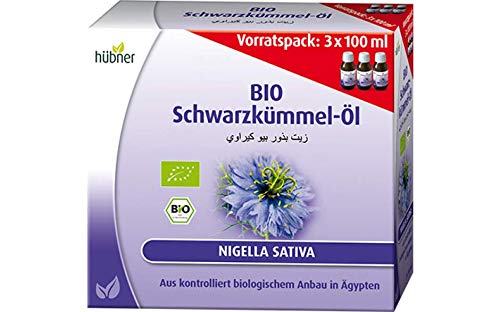 hübner - Bio Schwarzkümmel-Öl Vorratspack - Öl - 300 ml -