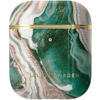 Print Case Kopfhörer Zubehör für AirPods golden jade marble