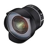 SAMYANG AF 14mm F2,8 kompatibel mit Nikon F - Autofokus Ultra Weitwinkel Objektiv mit 14 mm Festbrennweite für Vollformat Nikon DSLR Spiegelreflex Kameras mit Nikon-F Mount, Metallgehäuse