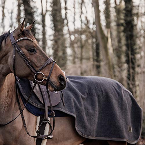 Kentucky Horsewear Heavy Fleece Ausreitdecke, Größe:M, Farbe Kentucky Horsewear:Darkgrey
