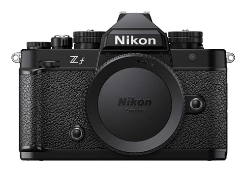 Nikon Z f Gehäuse Vollformatkamera, 24.4MP, 4k Video, Pixel Shift, Gehäuse mit Magnesiumlegierung, Neig- und drehbarer Touch-Monitor