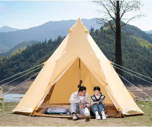 Leichtes Tipi-Campingzelt, Pyramidenzelt Für Bergsteigen, Wandern, Camping, 5–8 Personen, Familiencamping, Tipi-Zelt