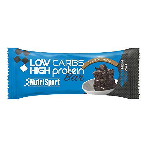 Nutrisport Caja Barritas Low Carbs Brownie 60g 16 Barritas