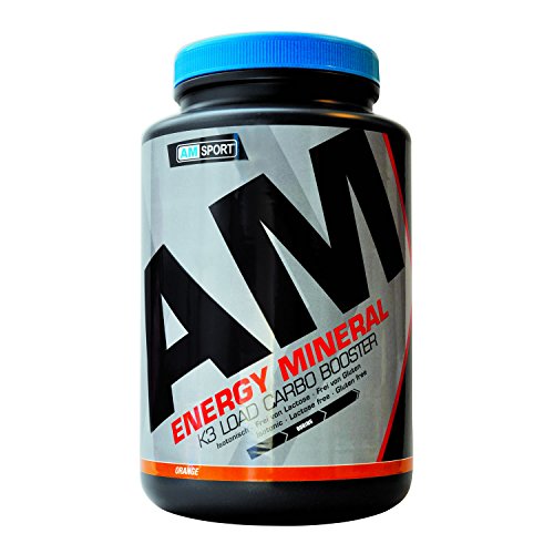 AMSPORT® Energy Mineral Orange 1700g, isotonisches Getränkepulver mit Elektrolyten und Vitaminen